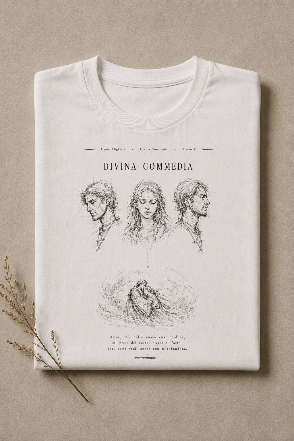 T-shirt unisex Chapters #5 - La Divina Commedia