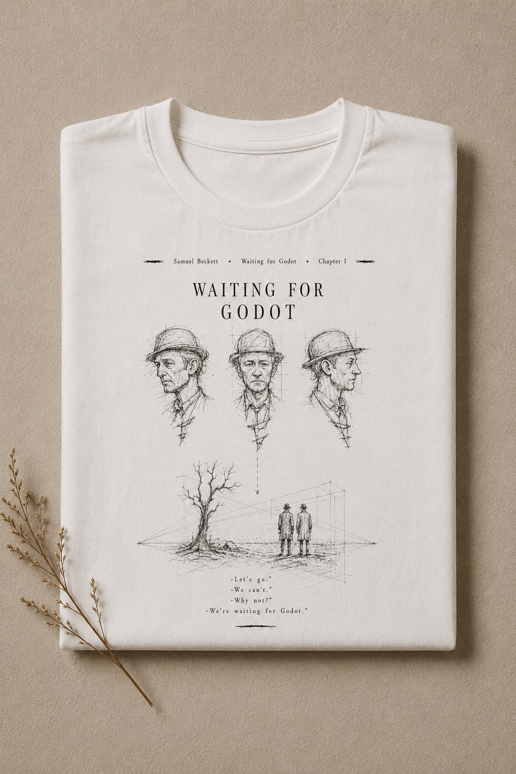 T-shirt unisex Chapters #6 - Waiting for Godot