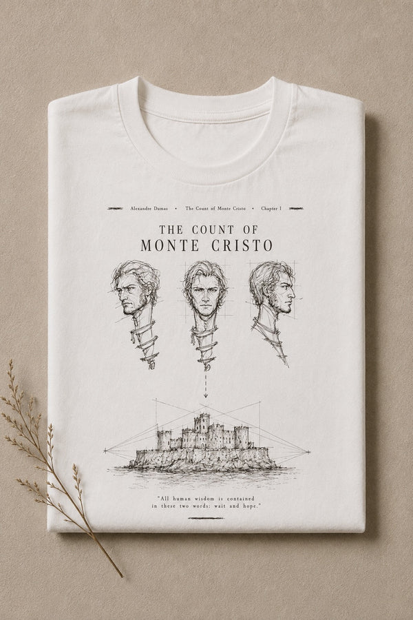 T-shirt unisex Chapters #4 - The Count of Monte Cristo