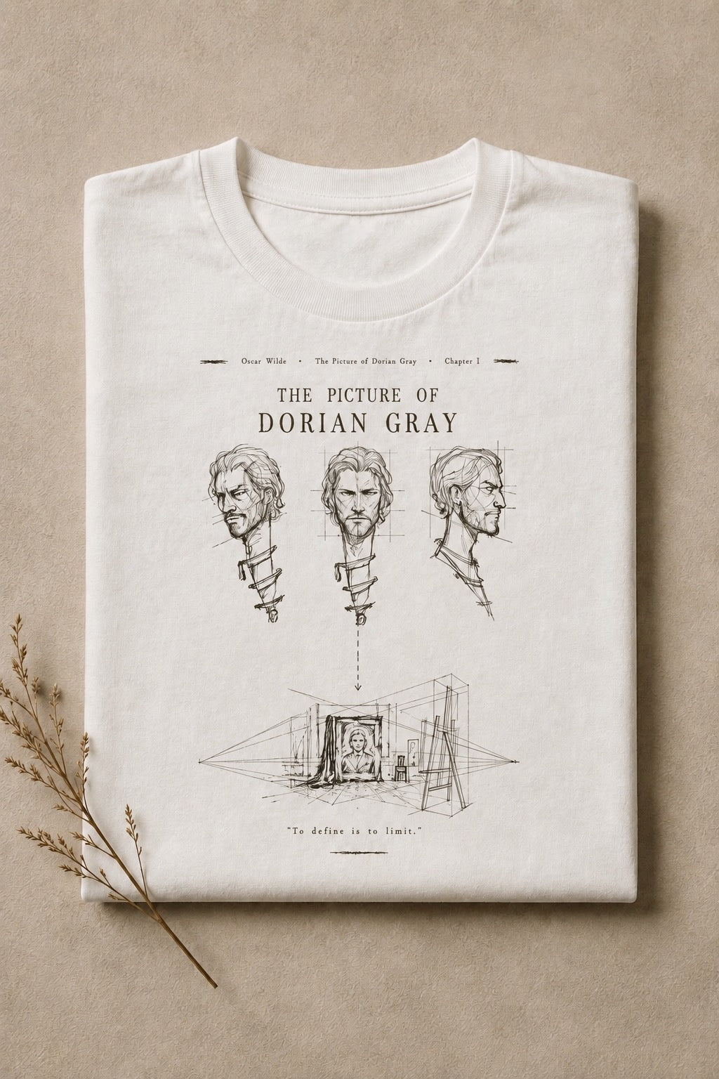 T-shirt unisex Chapters #3 - The Picture of Dorian Gray