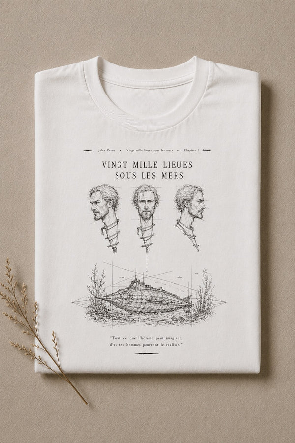 T-shirt unisex Chapters #9 - Vingt mille lieues sous les mers