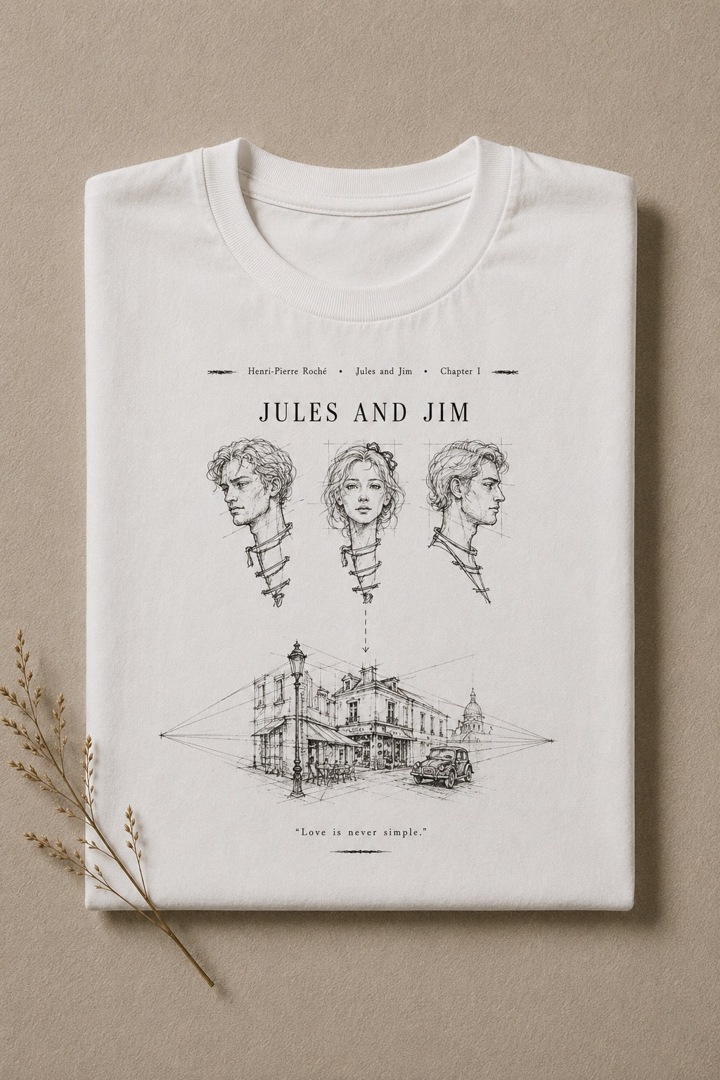 T-shirt unisex Chapters #10 - Jules et Jim