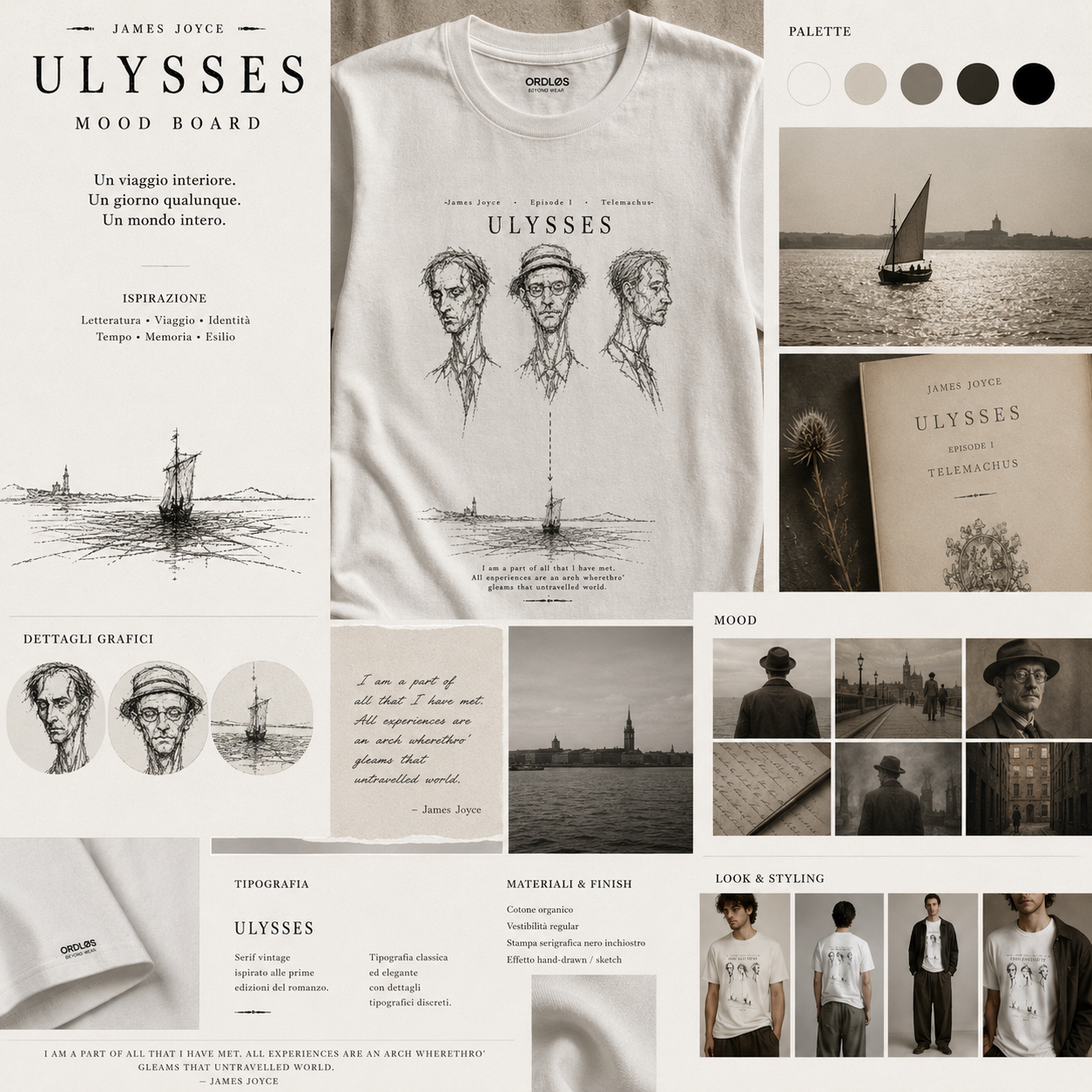 T-shirt unisex Chapters #7 - Ulysses